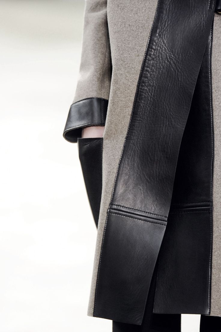 manteau gris Céline