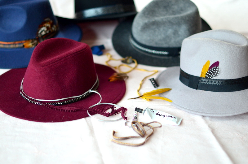 CUSTOMISATION CHAPEAUX