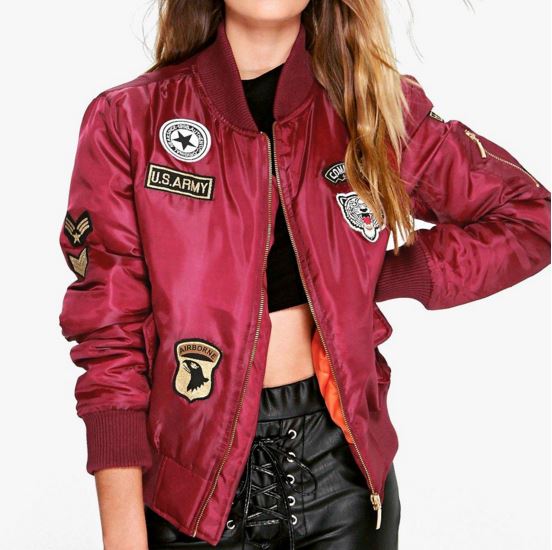 Bomber BOOHOO ICI