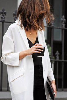 manteau blanc 
