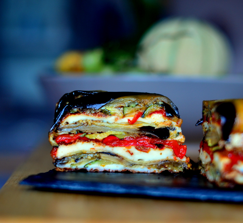 terrine de légumes à la mozzarella 